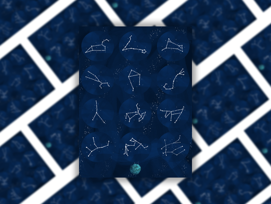 Zodiac Constellation Stickers