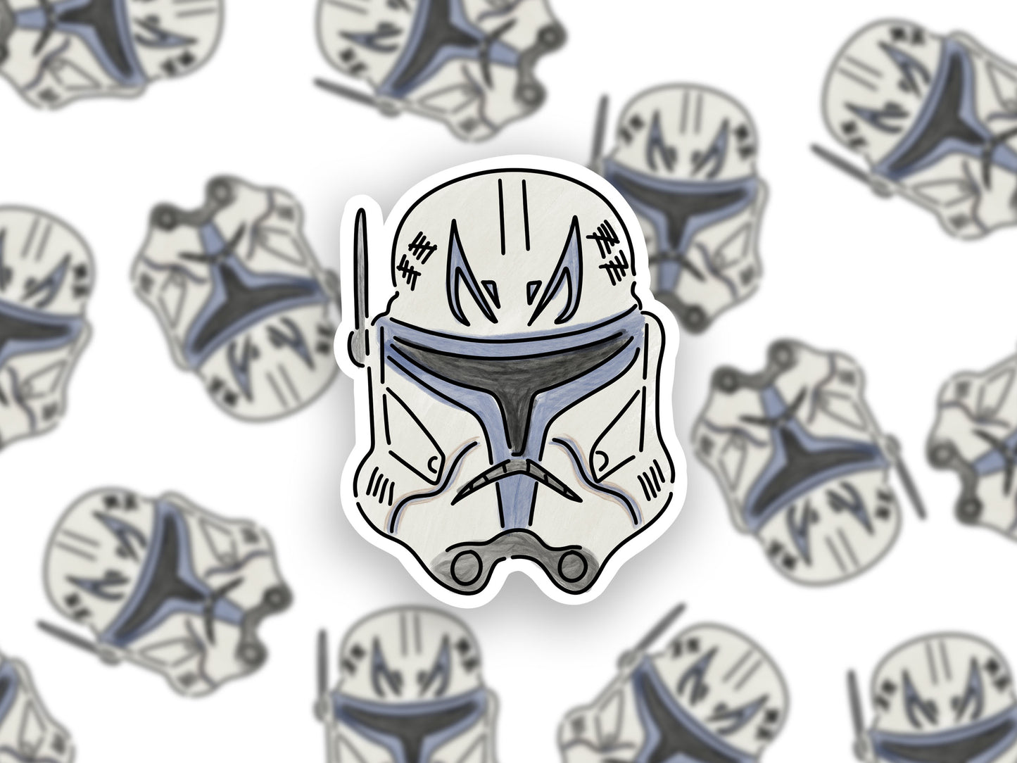 Captain Rex Sticker