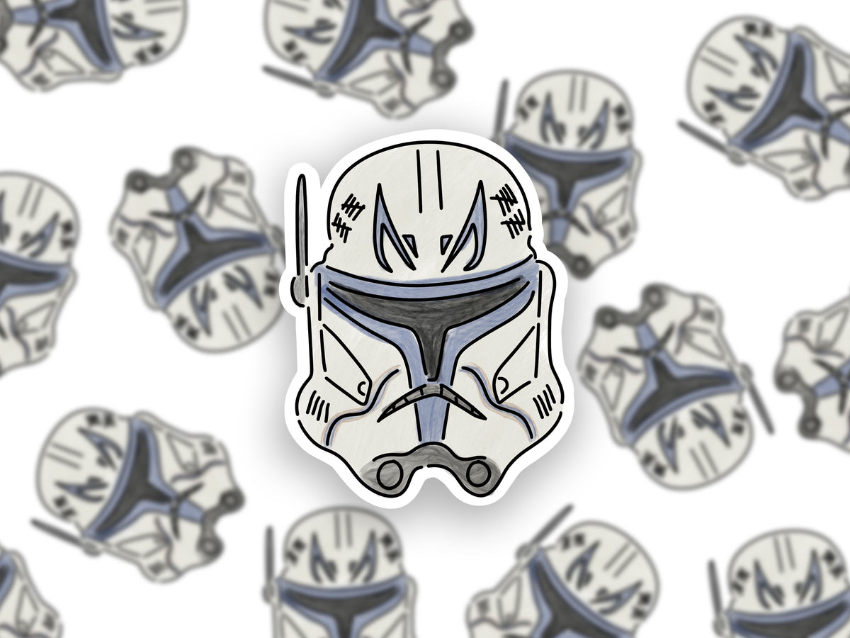 Captian Rex Sticker Captain Rex Sticker – Main Street by Becca
