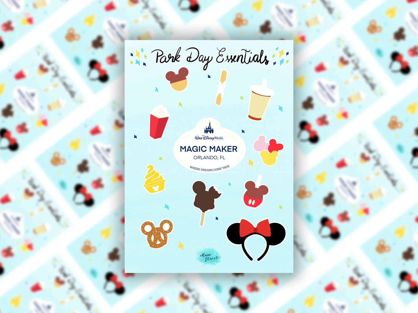 Park Day Essentials Stickers